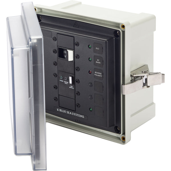 Blue Sea 3119 SMS Surface Mount System Panel Enclosure - 120/240V AC / 50A ELCI Main - 1 Blank Circuit Position [3119] - Image 1
