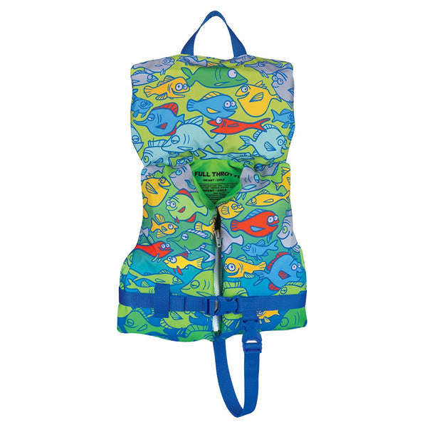 Full Throttle Character Vest - Infant/Child Less Than 50lbs - Fish [104200-500-000-15] - Image 1
