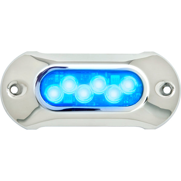 Attwood Light Armor Underwater LED Light - 6 LEDs - Blue [65UW06B-7] - Image 1
