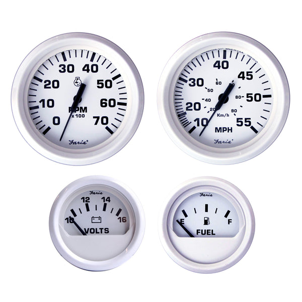 Faria Dress White Boxed Set - Outboard Motors [KT9794] - Image 1
