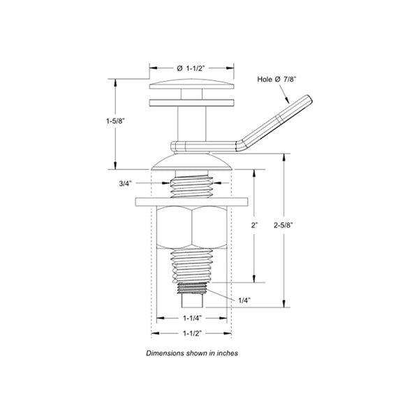TACO Quick Release Fender Lock [F16-0151-1] - Image 2