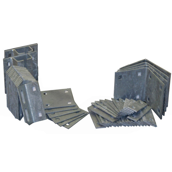 Dock Edge Dock 2 Go Modular 6' x 12' Floating Dock Hardware Kit [DE85272F] - Image 1