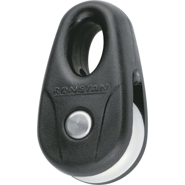 Ronstan Kite Block - Black w/White Sheave (Pair) [RF13101-2] - Image 1