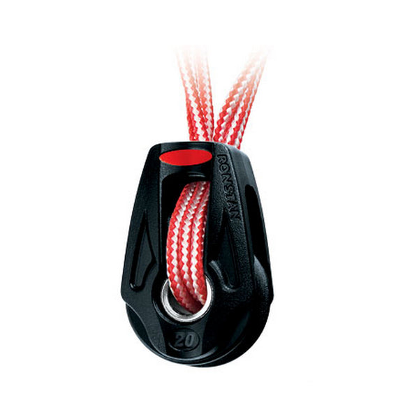 Ronstan Series 20 Ball Bearing Orbit Block - Single - Dyneema Lashing - Becket Option [RF25109] - Image 1