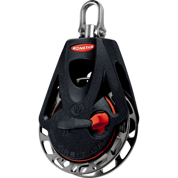 Ronstan Series 55 Ratchet Orbit Block - Single - Swivel Head - Auto & Manual [RF56100] - Image 1