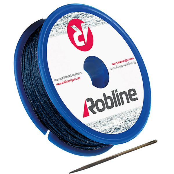 Robline Waxed Whipping Twine Kit - 0.8mm x 40M - Dark Navy Blue [TY-KITBLU] - Image 1
