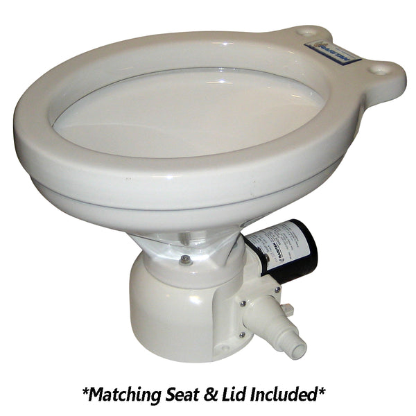 Raritan Sea Era Toilet - Household Style - Remote Intake Pump - Straight  90 Discharge - Smart Toilet Control - 12v [162HR012] - Image 1