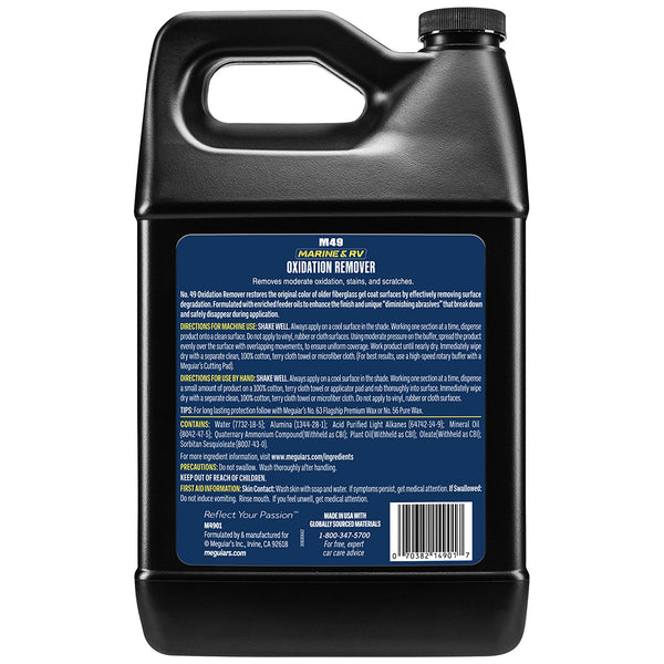 Meguiar's #49 Mirror Glaze HD Oxidation Remover - 1 Gallon [M4901] - Image 2