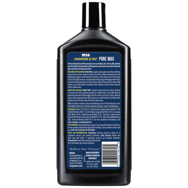 Meguiar's #56 Boat/RV Pure Wax - 16oz [M5616] - Image 2