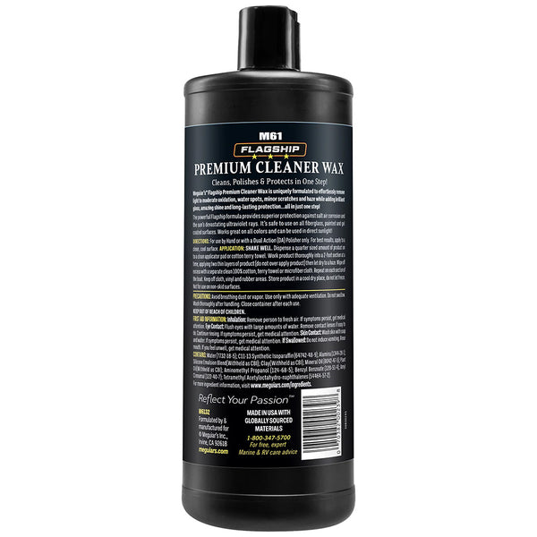 Meguiar's Flagship Premium Cleaner/Wax - 32oz [M6132] - Image 2