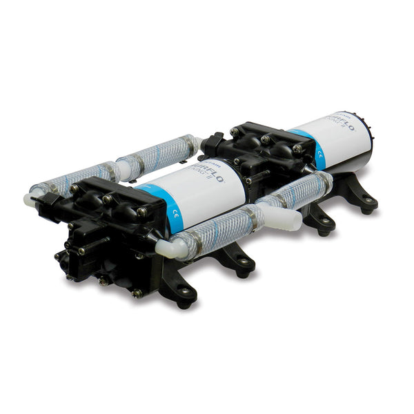 Shurflo by Pentair High Flow Dual Pump System - 12 VDC, 10.0 GPM [4558-153-E75] - Image 1