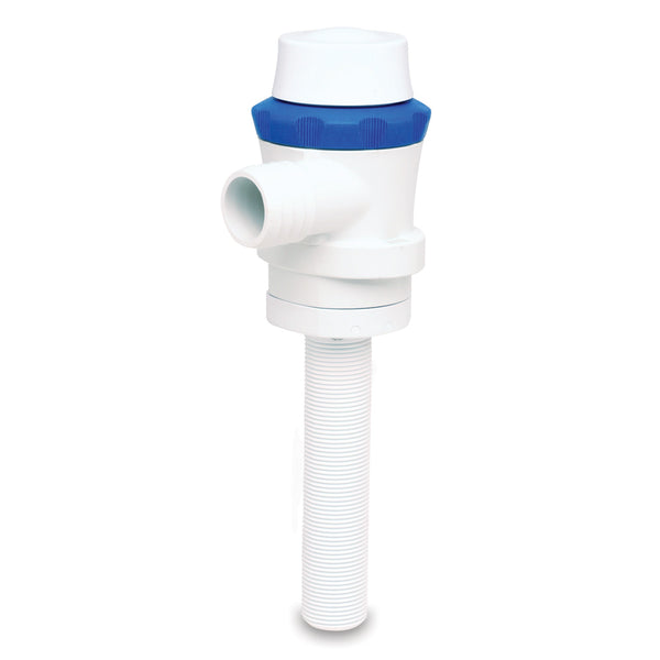 Shurflo by Pentair PIRANHA Straight Port Aerator 600 Livewell Pump - 12 VDC, 600 GPH [357-012-10] - Image 1
