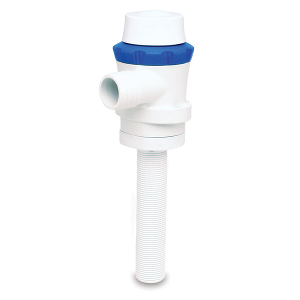 Shurflo by Pentair PIRANHA Straight Port Aerator 800 Livewell Pump - 12 VDC, 800 GPH [357-112-10] - Image 1