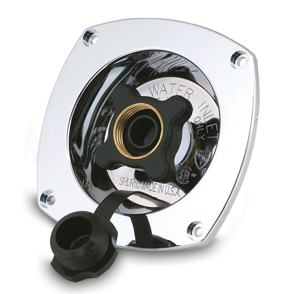 Shurflo by Pentair Pressure Reducing City Water Entry - Wall Mount - Chrome [183-029-14] - Image 1
