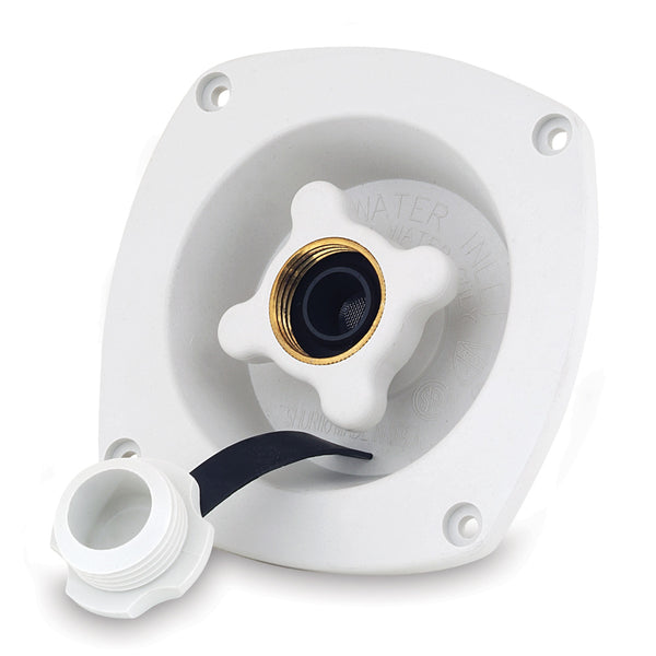 Shurflo by Pentair Pressure Reducing City Water Entry - Wall Mount - Gel White [183-029-18] - Image 1