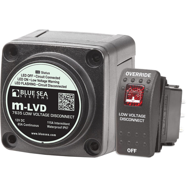 Blue Sea 7635 m-LVD Low Voltage Disconnect [7635] - Image 1