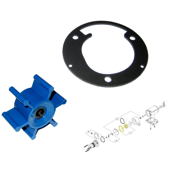 Shurflo by Pentair Macerator Impeller Kit f/3200 Series - Includes Gasket [94-571-00] - Image 1