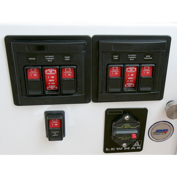 Blue Sea 1147 Remote Control Panel w/(2)2145 & (1)2146 Remote Control Contura Switch [1147] - Image 3