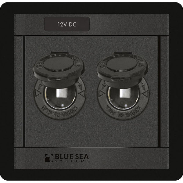 Blue Sea 1472 DC 12V Socket Panel 1472