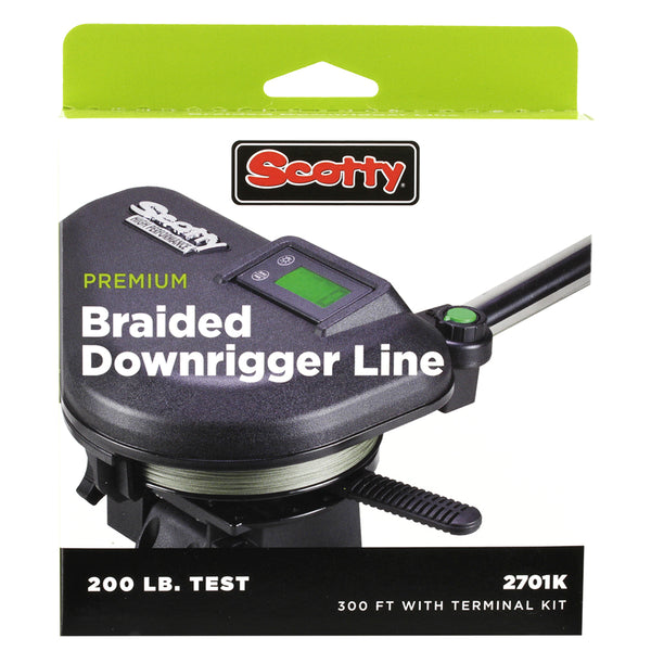Scotty Premium Power Braid Downrigger Line - 200ft of 200lb Test [2700K] - Image 1