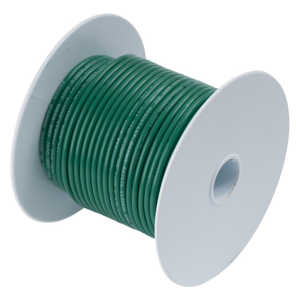 Ancor Green 14AWG Tinned Copper Wire - 100' [104310] - Image 1
