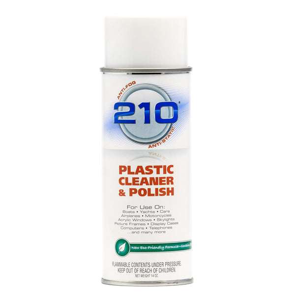 Camco 210 Plastic Cleaner Polish 14oz Spray [40934] - Image 1