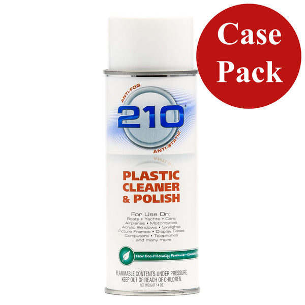 Camco 210 Plastic Cleaner Polish - 14oz Spray - Case of 12 [40934CASE] - Image 1