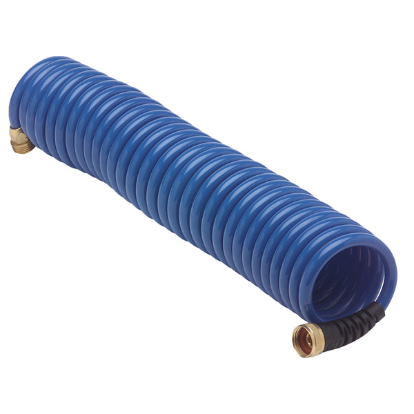 HoseCoil Blue Hose w/Flex Relief - 25' [HS2500HP] - Image 1