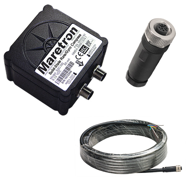 Maretron Solid-State Rate/Gyro Compass w/10m Cable & Connector [SSC300-01-KIT] - Image 1
