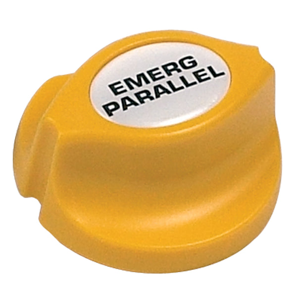 BEP Emergency Parallel Battery Knob - Yellow - Easy Fit [701-KEY-EP] - Image 1
