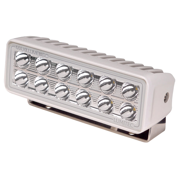 Lumitec Maxillume h60 - Trunnion Mount Flood Light - White Dimming - White Housing [101334] - Image 2
