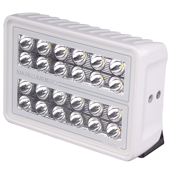 Lumitec Maxillume h120 - Trunnion Mount Flood Light - White Housing - White Dimming [101346] - Image 2