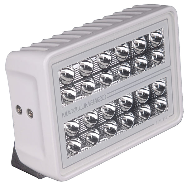 Lumitec Maxillume h120 - Trunnion Mount Flood Light - White Housing - White Dimming [101346] - Image 1