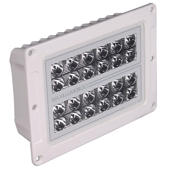 Lumitec Maxillume h120 - Flush Mount Flood Light - White Housing - White Dimming [101348] - Image 1