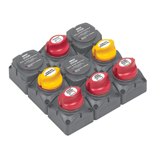BEP Battery Distribution Cluster f/Triple Outboard Engine w/Four Battery Banks [719-140A-DVSR] - Image 1