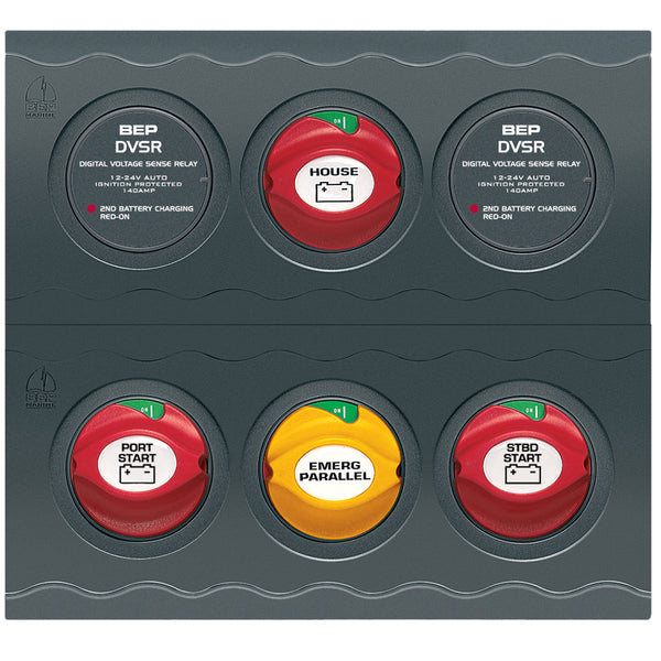 BEP Battery Management Contour Connect Panel f/Twin Engines w/VSR's [CC-803N] - Image 1