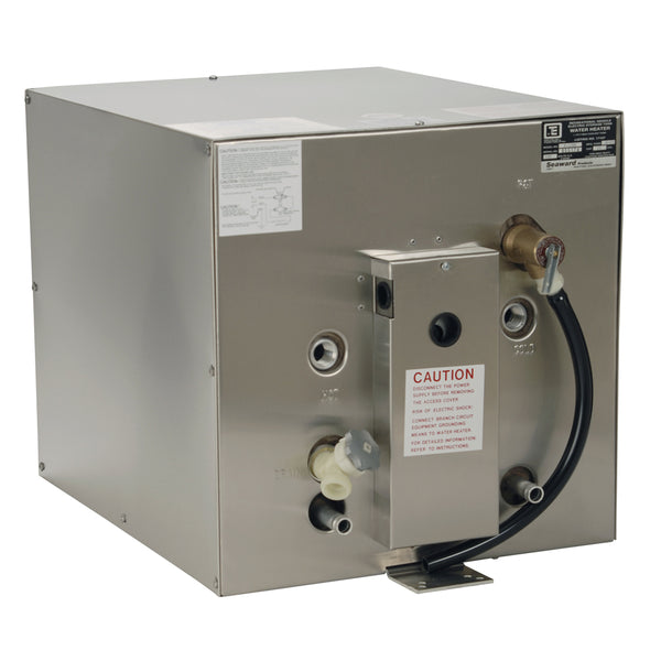 Whale Seaward 11 Gallon Hot Water Heater w/Front Heat Exchanger - Stainless Steel - 120V - 1500W [F1200] - Image 1