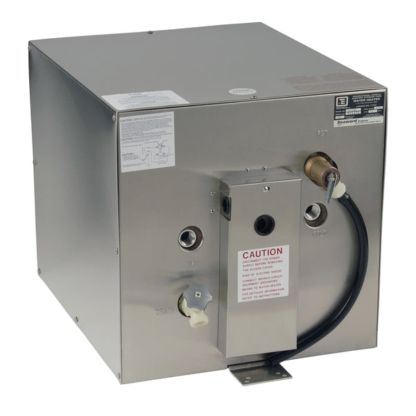 Whale Seaward 11 Gallon Hot Water Heater w/Rear Heat Exchanger - Stainless Steel - 120V - 1500W [S1200] - Image 1
