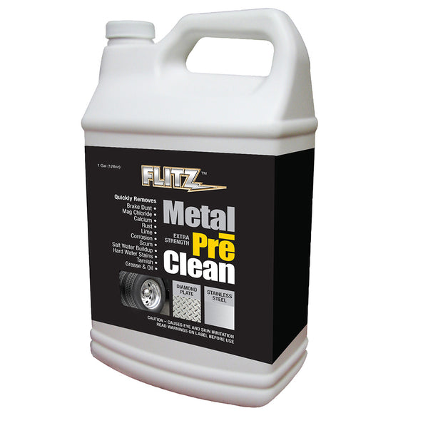 Flitz Metal Pre-Clean - All Metals Including Stainless Steel - Gallon Refill [AL 01710] - Image 1
