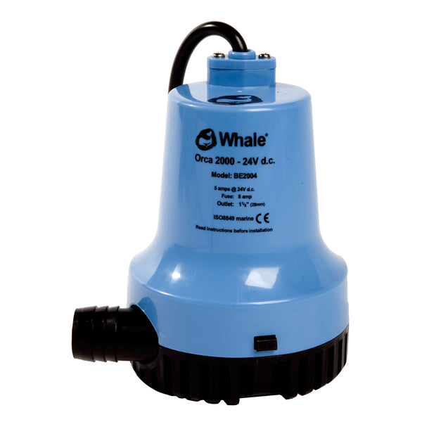 Whale Orca 2000 GPH Submersible Bilge Pump 12V [BE2002] - Image 1