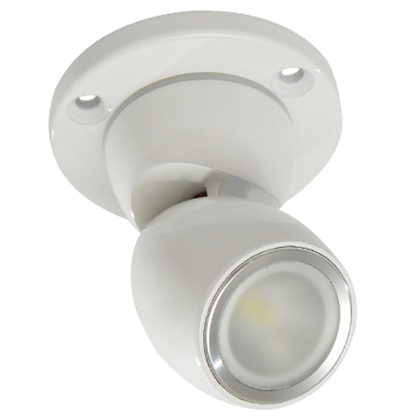 Lumitec GAI2 White Dimming/Red & Blue Non-Dimming Heavy Duty Base - White Housing [111802] - Image 1