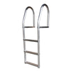Dock Edge Fixed Eco - Weld Free Aluminum 3-Step Dock Ladder [DE2073-F]