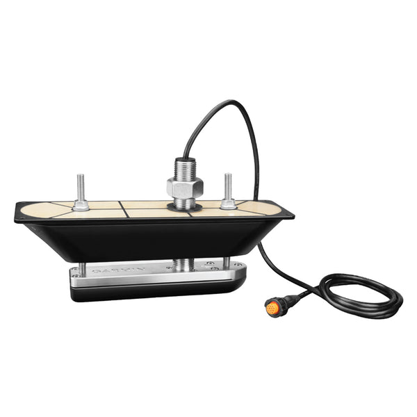 Garmin GT30-TH SS Thru-Hull DownVu/SideVu Scanning Transducer w/Temp f/Hull Deadrises Less Than 5 [010-01961-10] - Image 1