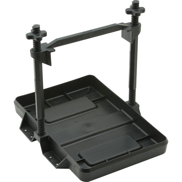 Attwood Heavy-Duty All-Plastic Adjustable Battery Tray - 24 Series [9097-5] - Image 1