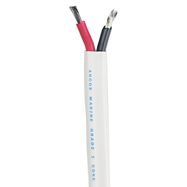 Ancor Standard Duplex Cable - Flat 10/2 AWG - 2 x 5mm Red/Black - 400' [121140] - Image 1