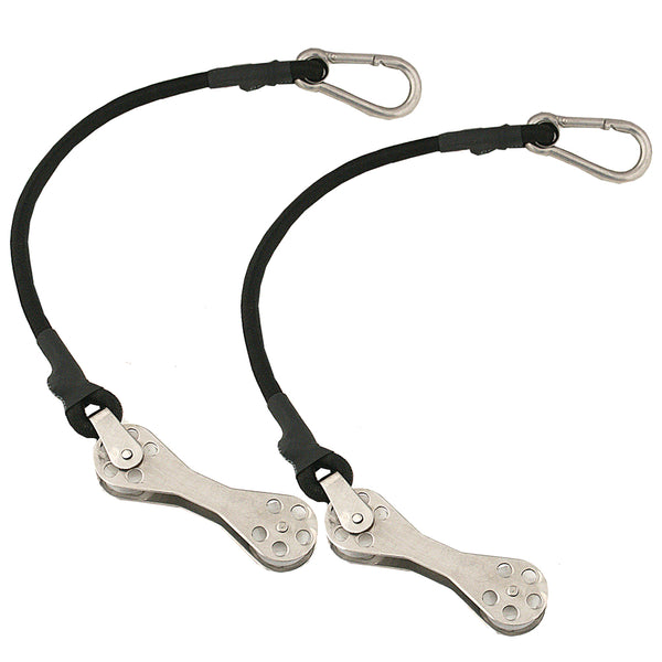 Taco Shock Cord w/Double Roller (Pair) [COK-0022-2] - Image 1