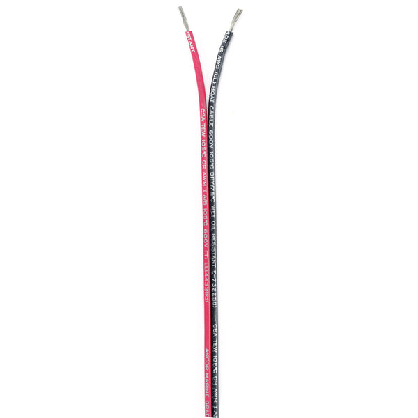 Ancor Ribbon Bonded Cable - 16/2 AWG - Red/Black - Flat - 250' [153125] - Image 1