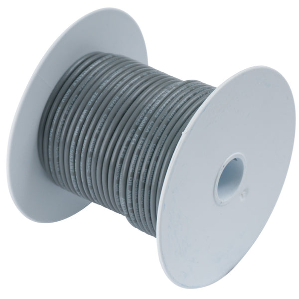 Ancor Grey 14 AWG Tinned Copper Wire - 100' [104410] - Image 1