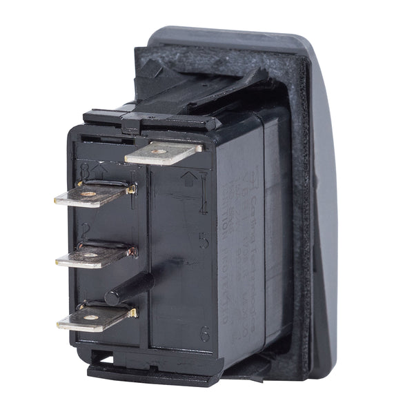 Blue Sea 7931 Contura II Switch SPDT Black - ON-OFF-ON [7931] - Image 2