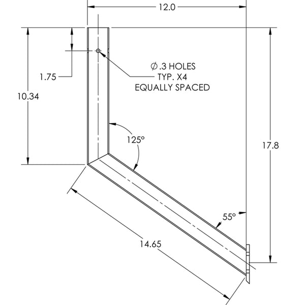 TACO Stainless Steel Table Column [F16-0005A] - Image 2